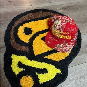 The Hundreds Red Floral Snapback Hat